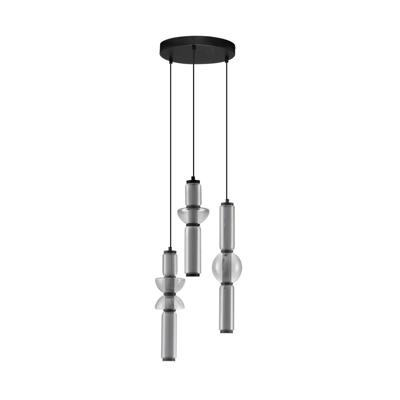 Lyora Design hanglampUlon 3-lichts smoke glas - 9009183
