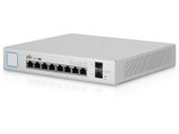 Ubiquiti UniFi US-8-150W Géré L2 Gigabit Ethernet (10/100/1000) Connexion Ethernet, supportant l'alimentation via ce p - thumbnail