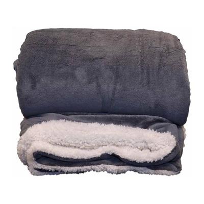 Unique Living Unique Living Plaid Lars XL 220x240cm antraciet