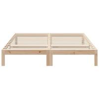 Bedframe zonder matras massief grenenhout 180x200 cm - thumbnail