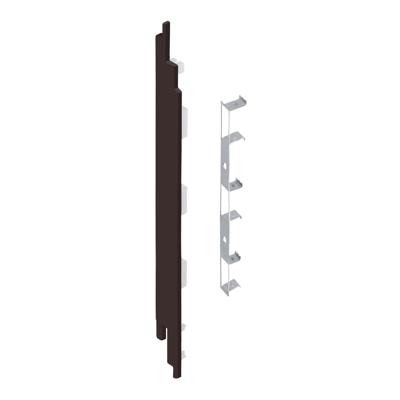 Keralit Eindkap links Donkerbruin (2884) (Sponningdeel 190)