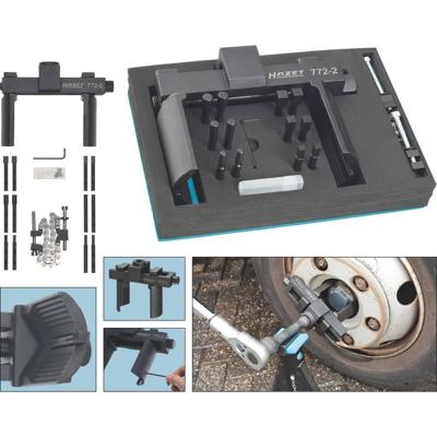 HAZET Universele as- en gleufmoersleuteleenheid gereedschapset 772-2/16 · 3/4 inch (20 mm) vierkant hol · 16-delig HAZET Universele as- en gleufmoersleuteleenheid gereedschapset 772-2/16 · 3/4 inch (20 mm) vierkant hol · 16-delig