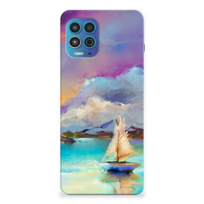 Smartphone hoesje Motorola Moto G100 Boat Smartphone hoesje Motorola Moto G100 Boat