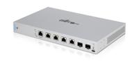 Ubiquiti Networks UniFi US-XG-6POE netwerk-switch Managed 10G Ethernet (100/1000/10000) Power over Ethernet (PoE) 1U Grijs - thumbnail