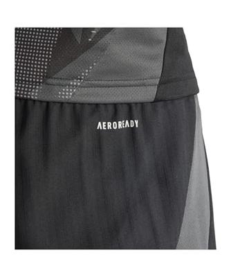 adidas Tiro 24 Competition Voetbalbroekje Zwart Donkergrijs