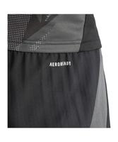 adidas Tiro 24 Competition Voetbalbroekje Zwart Donkergrijs - thumbnail