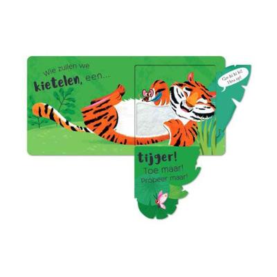 Lantaarn Kietel en kriebel een tijger (flapjesboek)