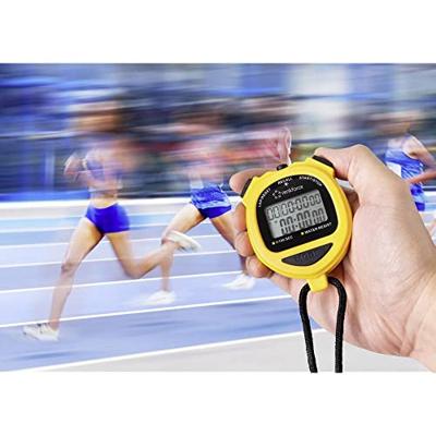 Renkforce RF-SW-120 Digitale stopwatch Geel