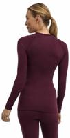 Falke LS Wool-Tech Shirt Dames Barolo XL - thumbnail