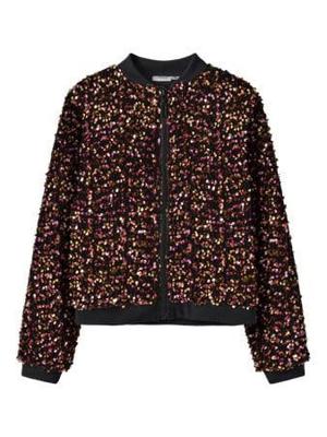 Name it winter bomberjack meisjes - goud - NkfRunica