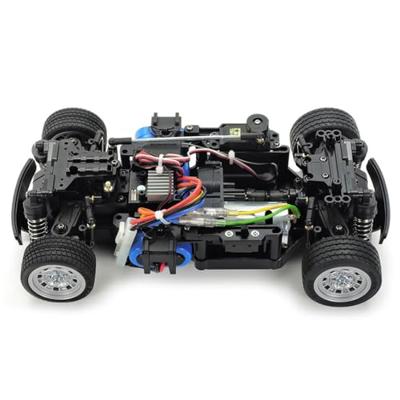 Tamiya 1:10 RC auto Elektro Straatmodel Fiat Abarth 1000TCR MB-01 Achterwielaandrijving Bouwpakket - thumbnail