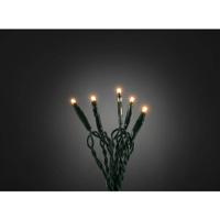 Micro LED lichtsnoer groen met 100 extra warm witte lampen - thumbnail