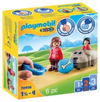 sPLAYMOBIL® 1.2.3 70406 Hondentrein - thumbnail