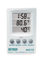Extech 445702 Thermo- en hygrometer Wit - thumbnail