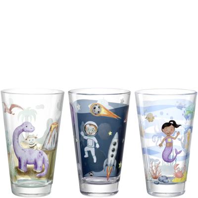 Leonardo Bambini Avventura drinkglazen groot 300ml per 6 Leonardo Bambini Avventura drinkglazen groot 300ml per 6