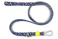 MORSO HONDENRIEM VERSTELBAAR GERECYCLED COLOR INVADERS PAARS 75-230X1,5 CM 4-20 KG - thumbnail