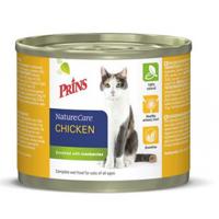 Prins NatureCare Kip kattenvoer 200gr - thumbnail