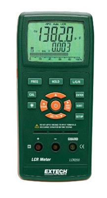 Extech LCR200 LCR-meter Digitaal CAT I Weergave (counts): 20000