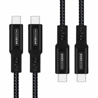 2x MOJOGEAR USB-C naar USB-C kabel 1.5 of 3 meter Extra Sterk [DUOPACK] - thumbnail