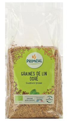 Primeal Lijnzaad goudblond bio 250 Gram