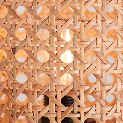 Brilliant SpotsWiley 2-lichts zwart met rotan - 99486/06