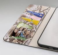 Mobilize 2in1 Elegant Magnet Clutch Apple iPhone XR/11 Beige Snake - thumbnail