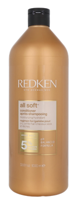 Redken All Soft Conditioner 1000ml - Hydrateert & Verzacht Droog Haar