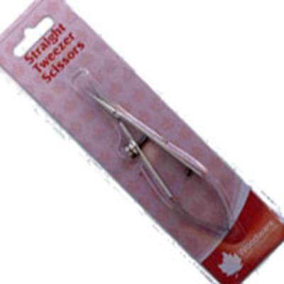 Woodware • tweezer scissors (new style) straight blades