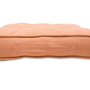 Matras kussen Tivoli - perzik - 45x45x7 centimeter