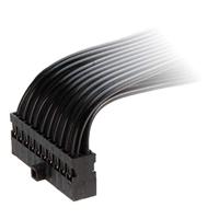 Akasa USB 3.0 19-pin internal extension cable with low-profile connector Zwart - thumbnail