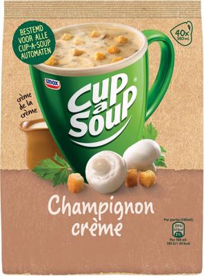 Cup-a-Soup Unox vendingzak champignon crème (40-porties)