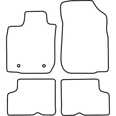 Automatten passend voor Dacia Logan 2005-2013 TMRE531