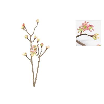 Esdoorn kunststof 55x12.5x2.5 cm roze kunstbloem Countryfield - Countryfield