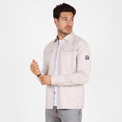 Heren Overshirt Hattem | Zand Melange