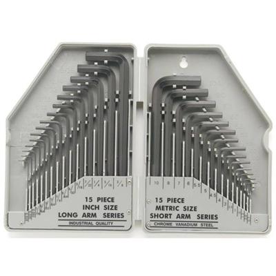 Sae/m inbussleutelset 30-delig Velleman - Velleman