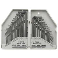 Sae/m inbussleutelset 30-delig Velleman - Velleman - thumbnail