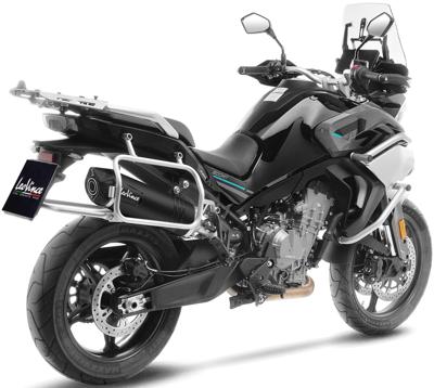 LeoVince Geluiddemper "sbk lv one evo black edition schalld leo slipon lv one sw