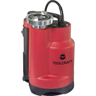 TOOLCRAFT TO-9920238 Dompelpomp voor vervuild water 13000 l/h 9 m TOOLCRAFT TO-9920238 Dompelpomp voor vervuild water 13000 l/h 9 m