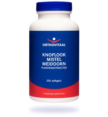 OrthoVitaal Knoflook mistel meidoorn 250 Softgels