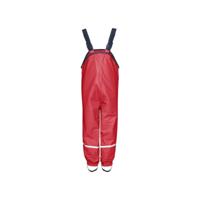 Playshoes Regenbroek Met Fleece Rood Junior Maat 80 - thumbnail