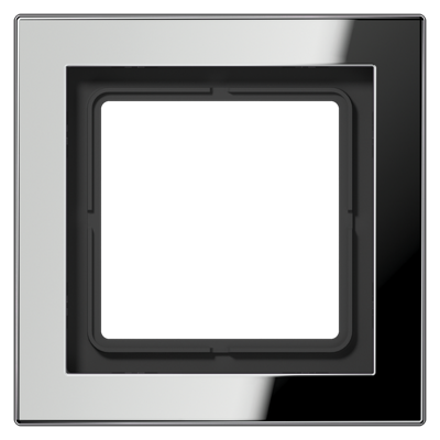 Jung LS Design Afdekraam Glanzend Chroom 1-voudig