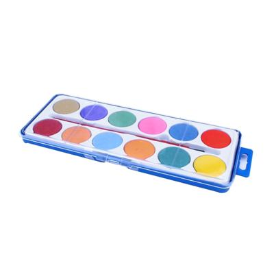 Grafix waterverfpalet 12 kleuren