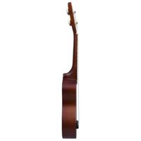 VidaXL Ukuleleset met tas voor kinderen sopraan 21'' donkerhoutkleurig - thumbnail