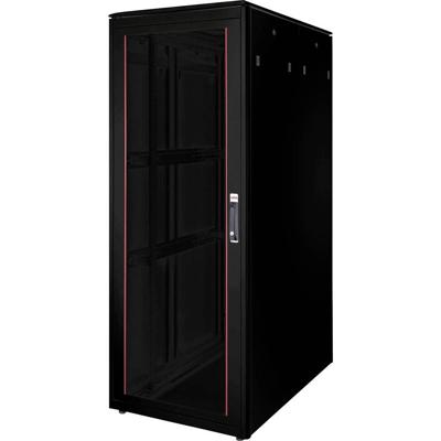 ROLINE 19-inch netwerkkast Pro 42 U, 800x1200 BxD Glazen deur zwart ROLINE 19-inch netwerkkast Pro 42 U, 800x1200 BxD Glazen deur zwart
