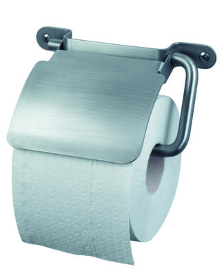 Haceka IXI RVS Closetrolhouder met klep