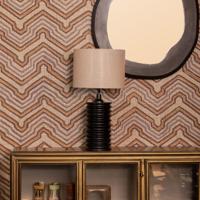 Dutchbone Tafellamp 'Yalu' Linnen, 54cm - thumbnail