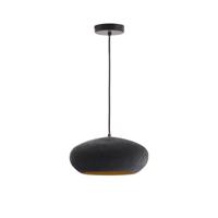 Kave Home Hanglamp 'Inda' Terracotta look, kleur Zwart - thumbnail