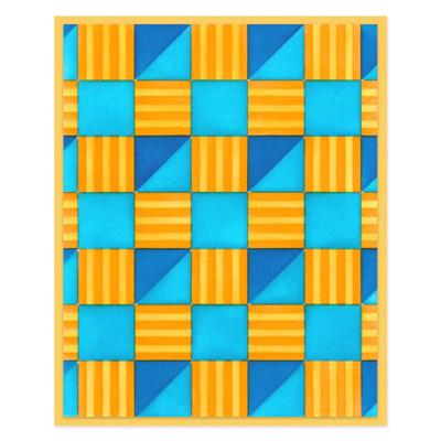 Sizzix • layered stencils pool deck 4pcs