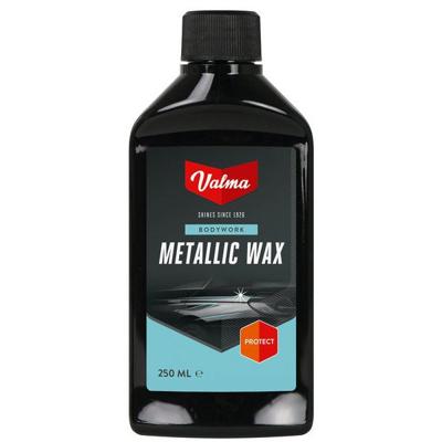 Valma metallic wax - beschermt metallic lakken - versterkt kleur - geeft diepe glans - laat geen strepen achter - polijst en beschermt in één simpele stap - 250ml Valma metallic wax - beschermt metallic lakken - versterkt kleur - geeft diepe glans - laat geen strepen achter - polijst en beschermt in één simpele stap - 250ml