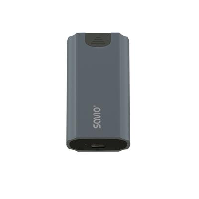 Savio M.2 SSD NVMe externe schijfbehuizing, USB-C 3.1, AK-67, grijs - thumbnail